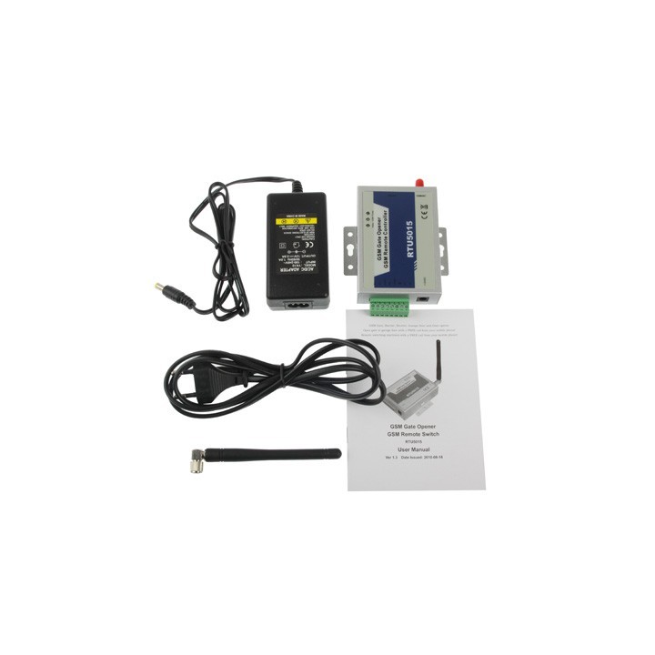 Apertura di comando di sistema gsm per cancello garage e ha visto un aumento di scorrimento 2 ingressi 1 uscita anysun - 4