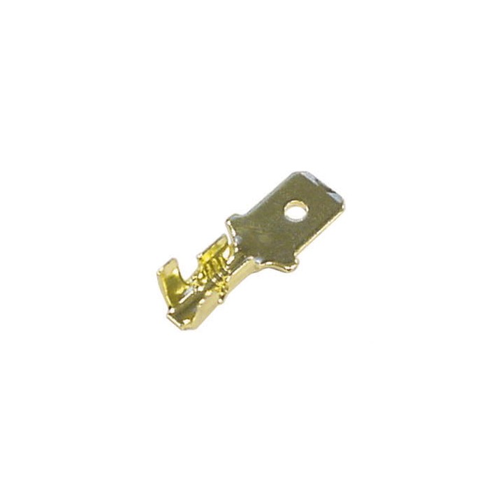 1 faston flachstecker 6.3 x 8mm fmg/100 /100 velleman - 1