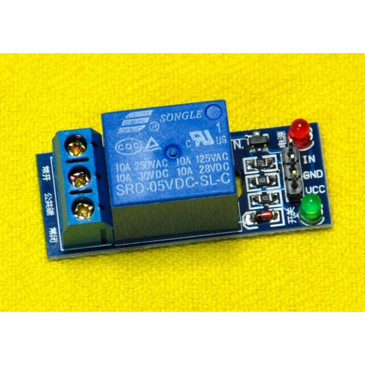 1-channel relay module for scm ,appliance control,single chip microcomputer 5v - 12v jr international - 7