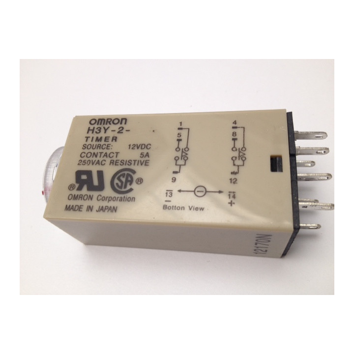 Zeitrelais 12v 10min h3y-2 (ein aus kontakt) 12vdc 2 no nc 5a 250v zeitrelais elektrisches relais elektrische zeitrelais elektri
