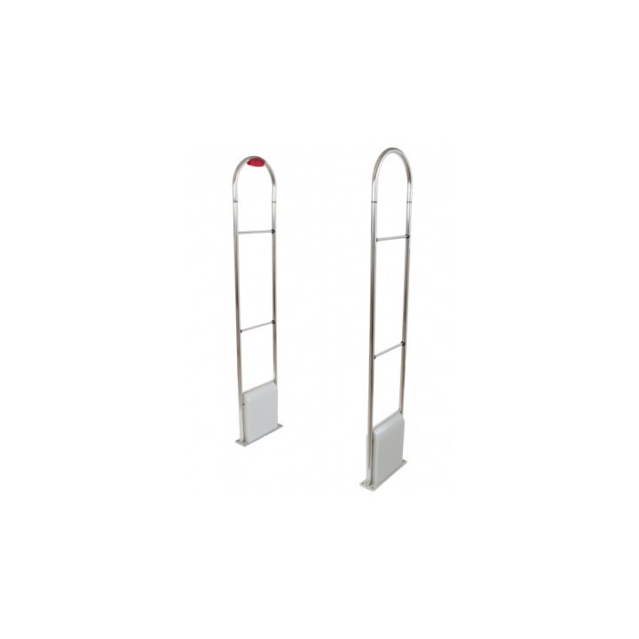 Sistema de control de tienda ficticia de pórtico antirrobo 2 antenas de microondas eas pantalla antirrobo