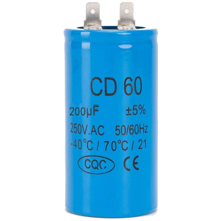Capacitor 200mf 200 mf micro farad 200uF 250v condo air conditioner motor cd60 Washing Machine
