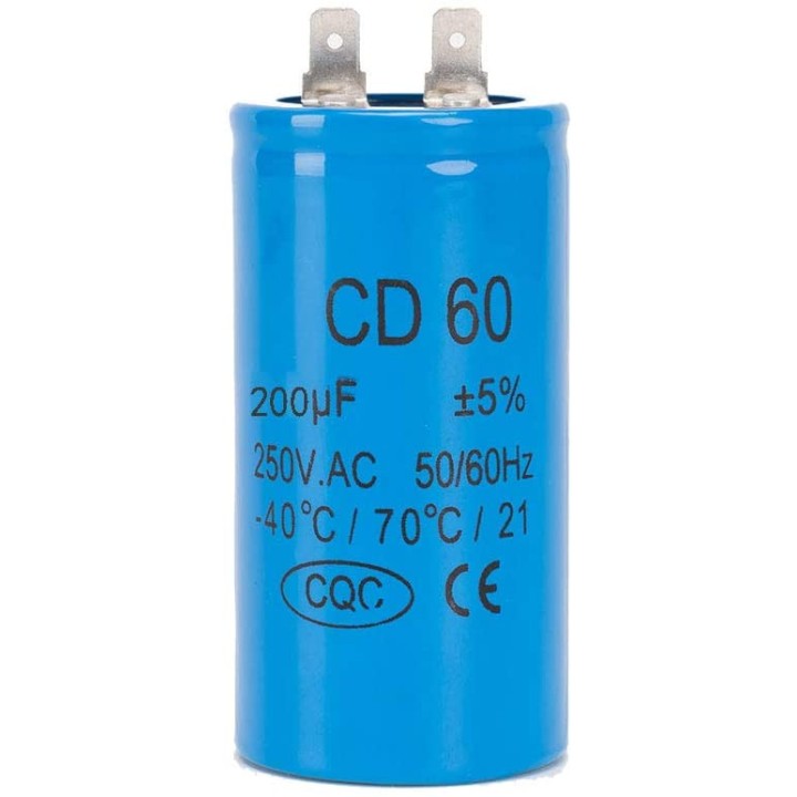 Capacitor 200mf 200 mf micro farad 200uF 250v condo air conditioner motor cd60 Washing Machine