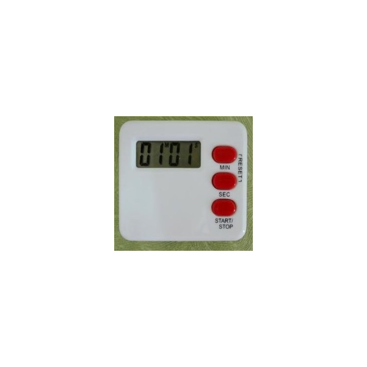 Mini digital kitchen timer,mini lcd digital cooking kitchen countdown timer (99min. 59sec.) with alarm jr international - 1