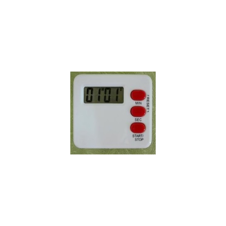 Temporizador de cuenta atrás (99 min. 59 seg.) con alarma jr international - 1