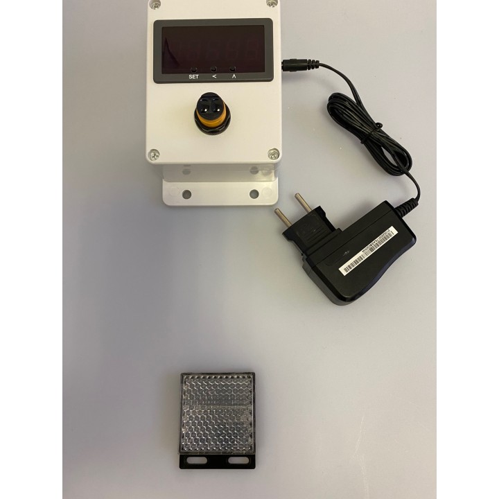 Compteur automatique de trafic client entree sortie flux magasin supermarché commerce etc