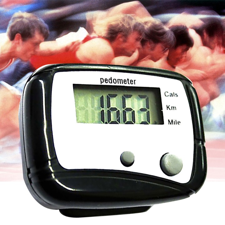 Pedometro digitale e misuratore di distanza calorica Precis