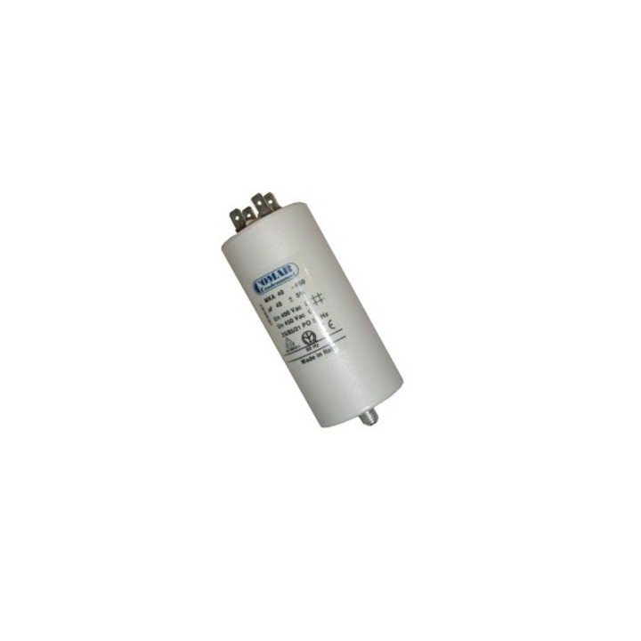 Capacitor 40.uf / 450 v + earth karcher - 1
