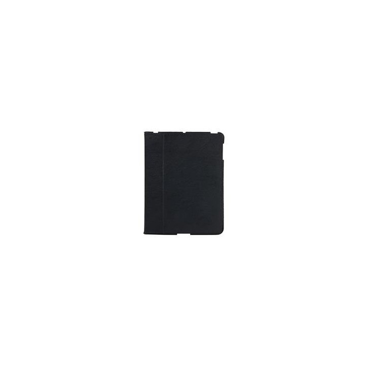 Coperchio nero custodia in pelle protegge il tablet apple ipad2 ipad 2 slim copertura di protezione morbida jr international - 5