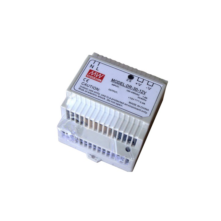 Fuente de alimentación conmutada 30w 12vdc din jr  international - 3