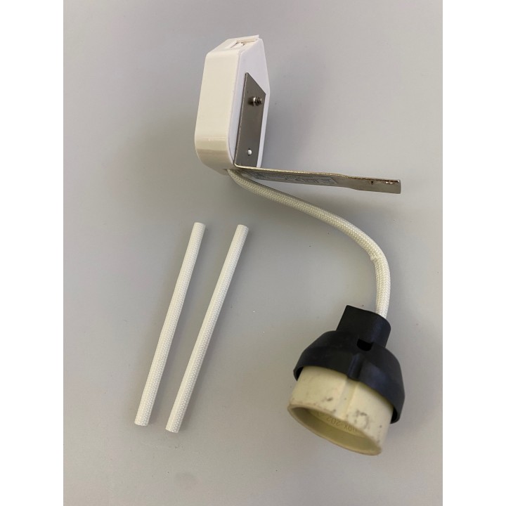 1 Douille GU10 Céramique Automatique 230V classe 2 pour connecter les spots ou ampoule GU10 220V