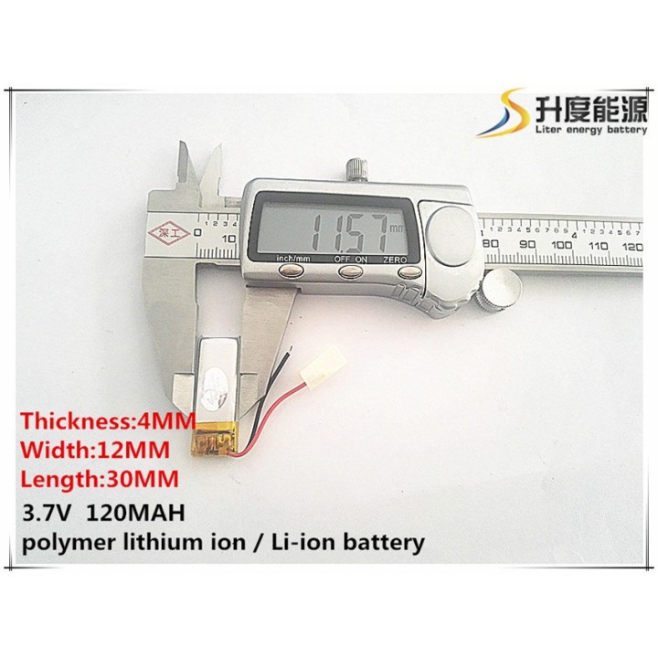 Rechargeable battery lipo akku 3.7v 120mah L891 accumulator accumulator Li-polymer pen camera 401230