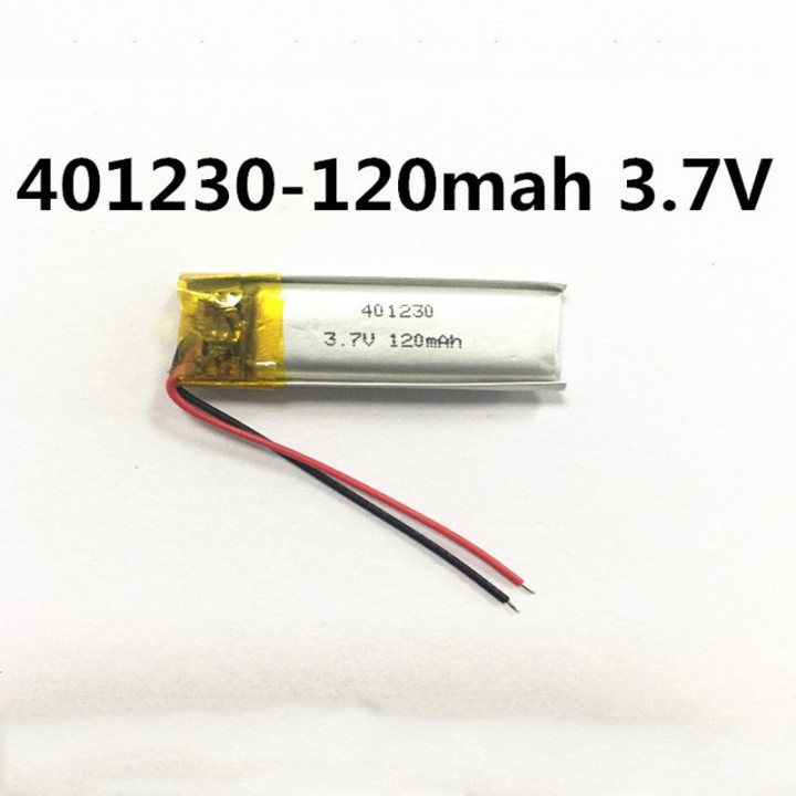 Batería recargable lipo akku 3.7v 120mah L891 acumulador acumulador pluma de polímero de litio cámara 401230