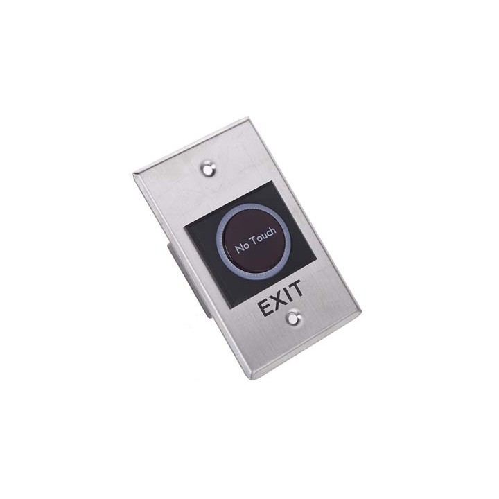 Exit button door opening sensor 12v without ir-contact optical infrared photoelectric acnt1 jr international - 1