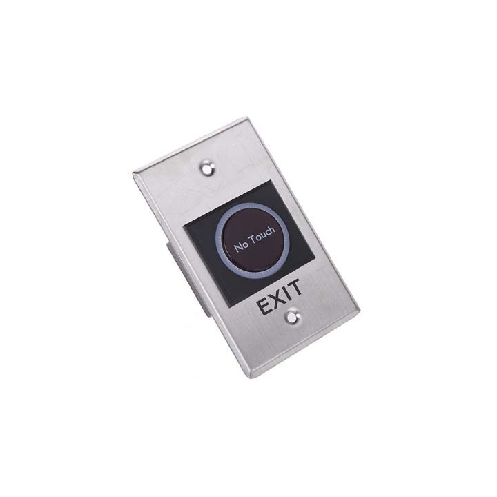 Exit botón de apertura de puerta del sensor 12v sin ir-contacto óptico acnt1 fotoeléctrico infrarrojo jr international - 4