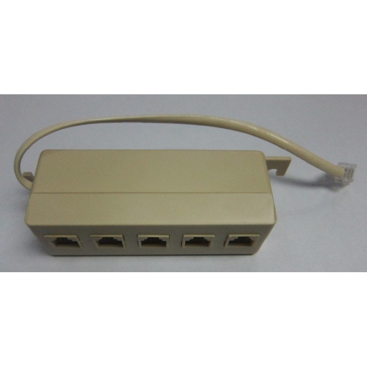 Striscia di telefono rj11 rj11 maschio a 5 femminile cavo jack jr international - 2