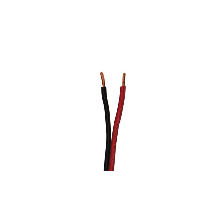 Cable altavoz rojo negro 2 x 0.50mm² 1m para sonorizacion publico jr international - 1