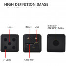 SQ16 1080P HD Infrarot wiederaufladbare Überwachungskamera Nachtsicht SD digitale Aufzeichnung