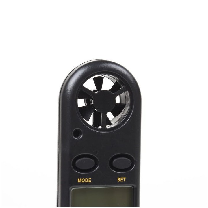 Anemometro digital medida velocidad viento termometro numerico pantalla lcd sport anenometer am02 jr international - 3