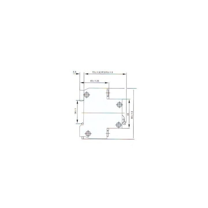 Disyuntor 3p +n 20a 400v electronico montaje en riel modular. schneider electric - 4
