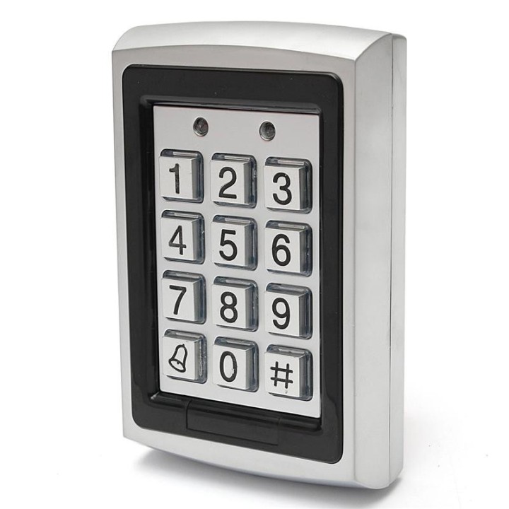 Lettore di schede di tastiera 125khz sac-101 controllo accesso indipendente 12v impermeabile in metallo esterni sac-101 jr inter