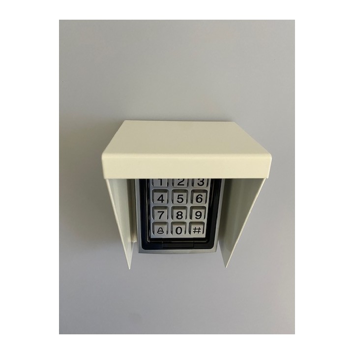 Clavier lecteur de carte em controle acces autonome 12v metal etanche exterieur sac-101