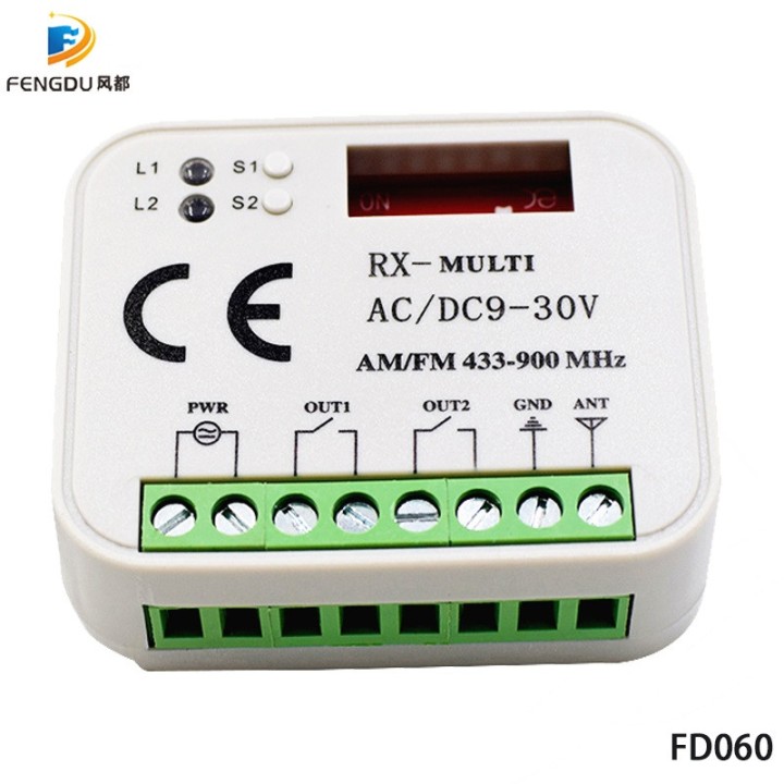 Empfänger 300 MHz 310 MHz 315 MHz 318 MHz 390 MHz 433,4 MHz 433 MHz 433,92 MHz 868 MHz 868,8 MHz