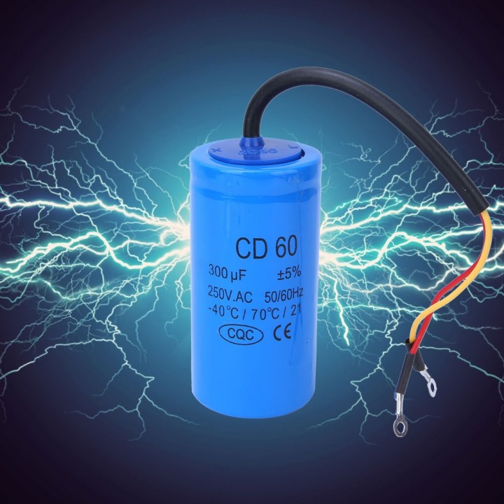 Capacitor CD60 250V 300uf motor refrigerator air conditioner motors water pump