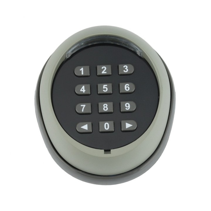 Teclado radio estanco ip54 433mhz digital inalambrico con codigo radio alarma SMG 7018 apertura puerta
