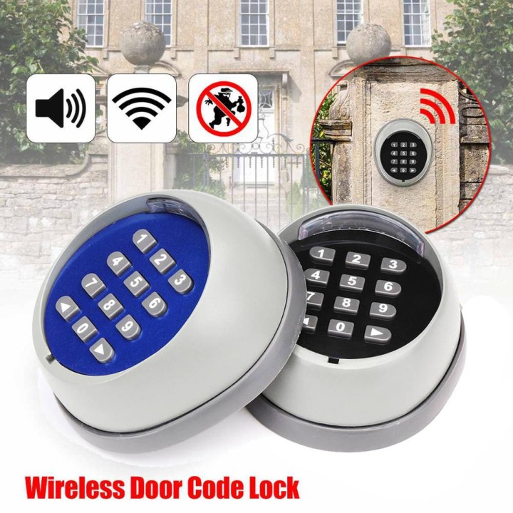 Wasserdichte Funktastatur IP54 433MHz Digital Wireless mit Code Funkalarm SMG 7018 Türöffnung
