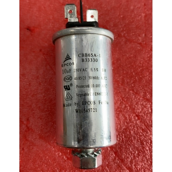 Condensatore di avviamento Motore CBB65 10UF Compressore Aria condizionata 450v frigorifero lavatrice