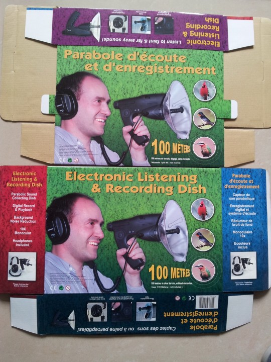 Electronic Listening Device Remote electronic listening for birds electronic remote listening bird jr international - 1