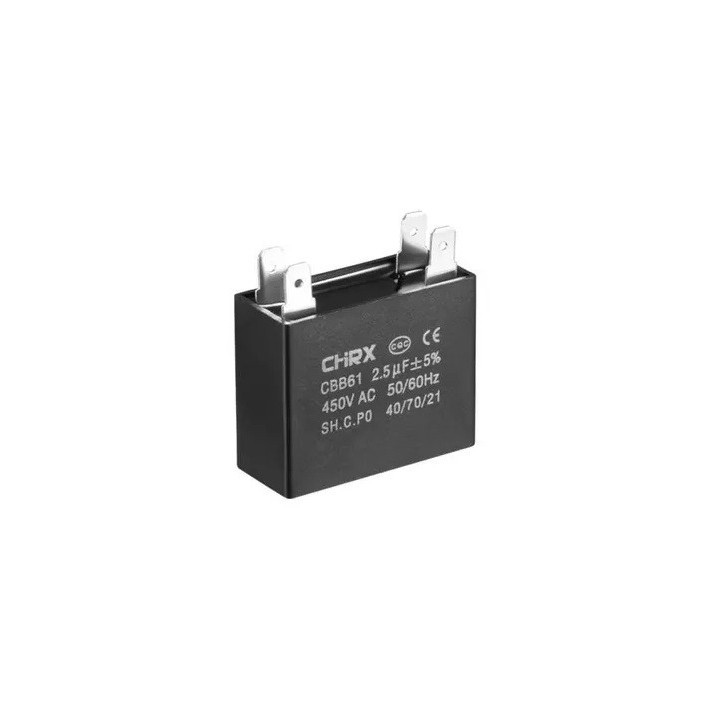 Kondensator cbb61 2,5 uf 450 V 2,5 mf 2,5 mf uf Mikrofarad 50/60 Hz Eigentumswohnung Motorstart 4 PIN