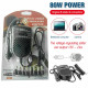 Power supply converter 80w 11v 14v 12v 15v 16v 18v 19v 20v 22v 24v car cigar power supply