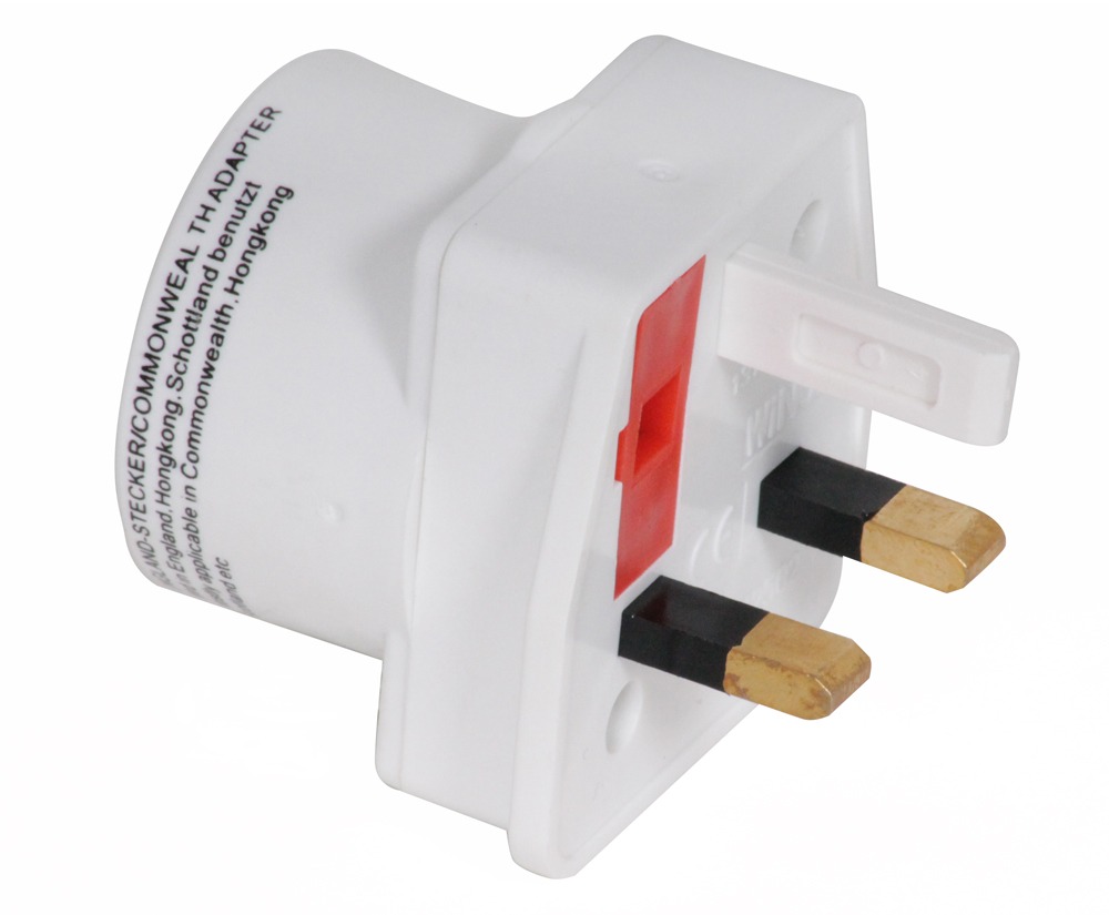 Travel adapter electric adapter multiplug europe u.k. ireland america ...