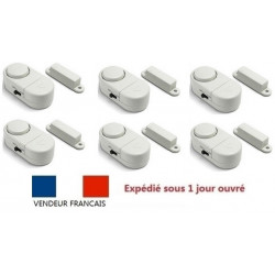 6 mini kontakt einbruchsicherungssystem sound kellerwohnung türöffnung schublade garage