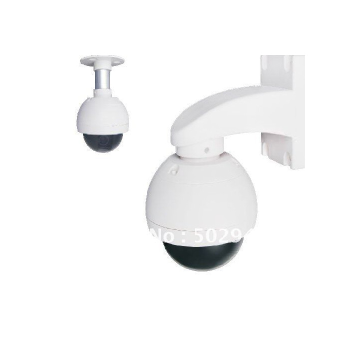 Camera dome 4 inch motorized color 1/3 sony 8mm 420l rs485 ptz pan tilt video surveillance jr international - 5