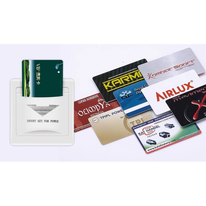 Lettore di carte magnetiche T5557 125khz elettrico interruttore camera hotel 220v 30a