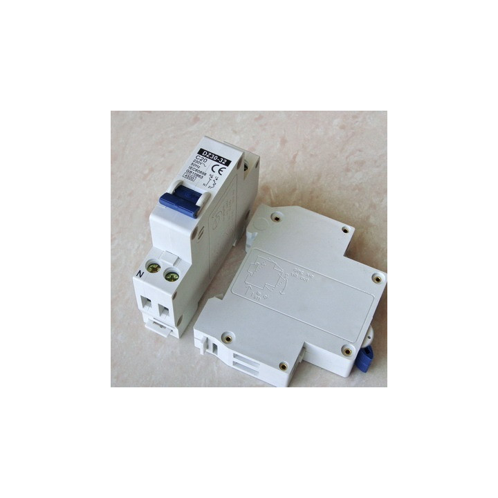 Disyuntor 2p 20a 230v electronico montaje en riel modular. legrand - 1