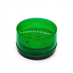 LED verde intermitente semáforo LED luz estroboscópica 12v SL-79