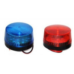 Flash allarme antifurto elettronico 220v Beacons rosso fuoco LTE-5061
