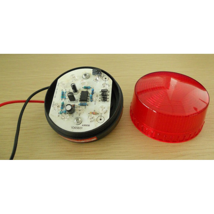 Flash-elektronische Diebstahlwarn 220V rotes Feuer Beacons LTE-5061