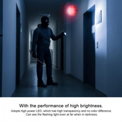 Flash electronic antitheft alarm 220v red fire Beacons LTE-5061