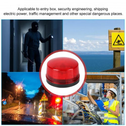 Flash electronic antitheft alarm 220v red fire Beacons LTE-5061