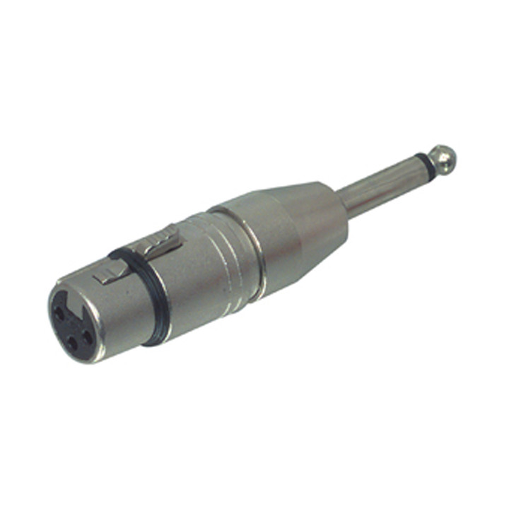 6.35mm jack adapter xlr m / f neutrik-ntr na2fp neutrik - 1