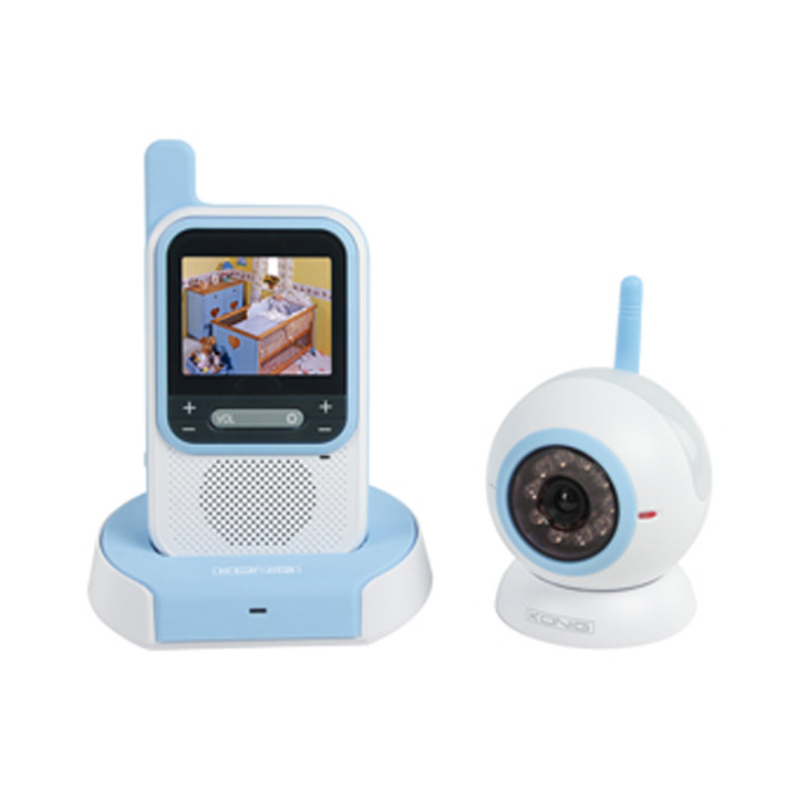 Drahtloses digitales babyphone mit kamera konig - 1