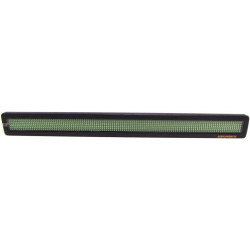 Luminous log 120cm x 7cm green programmable led electronic display logs message alarm