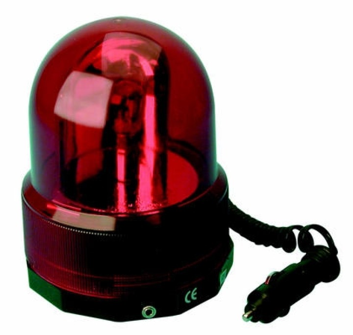 Rundumleuchte 12vdc magnetische rot elektrische rundumleuchte signaltechnik jr international - 3