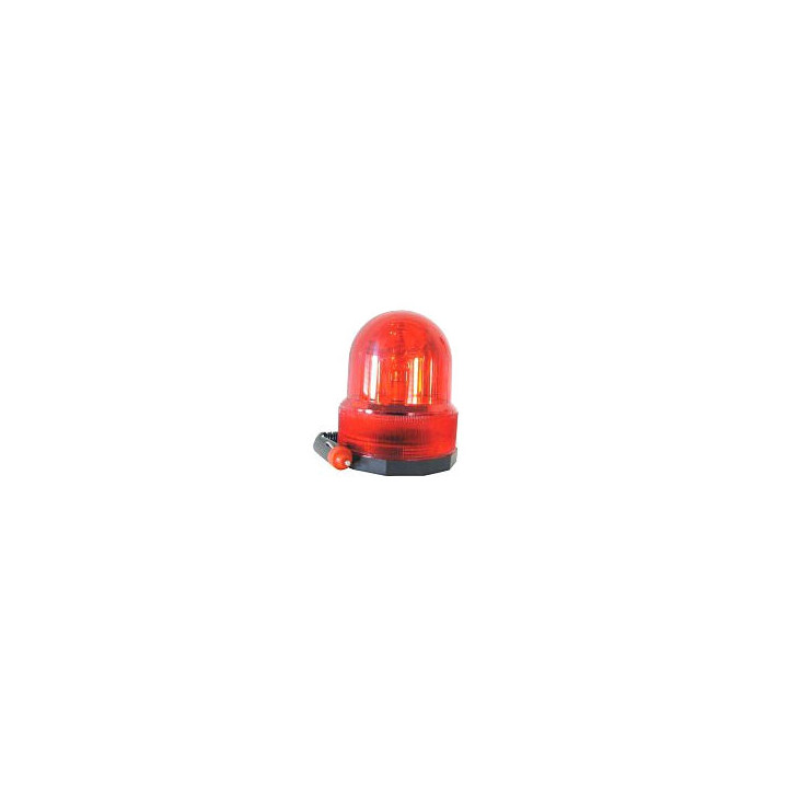 Girofaro magnetico 12vcc rosso (sc782) dl80 girofari elettrici magnetici colore rosso jr international - 2