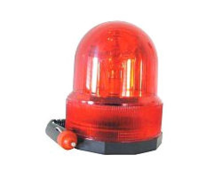 Girofaro electrico magnetico rojo 12vcc (sc782) dl80 girofaros magneticos jr international - 2